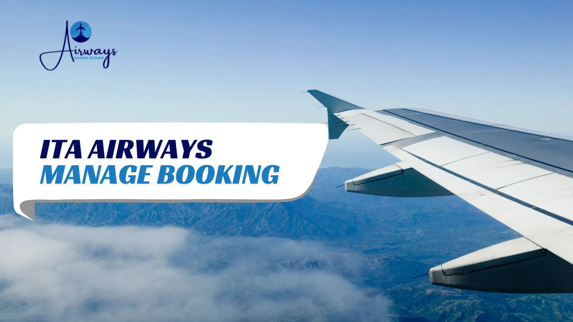 ITA Airways Manage Booking